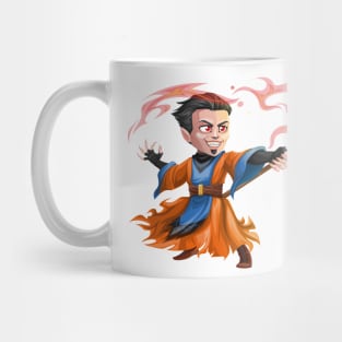 Cartoon style Wicked Wizard Mug